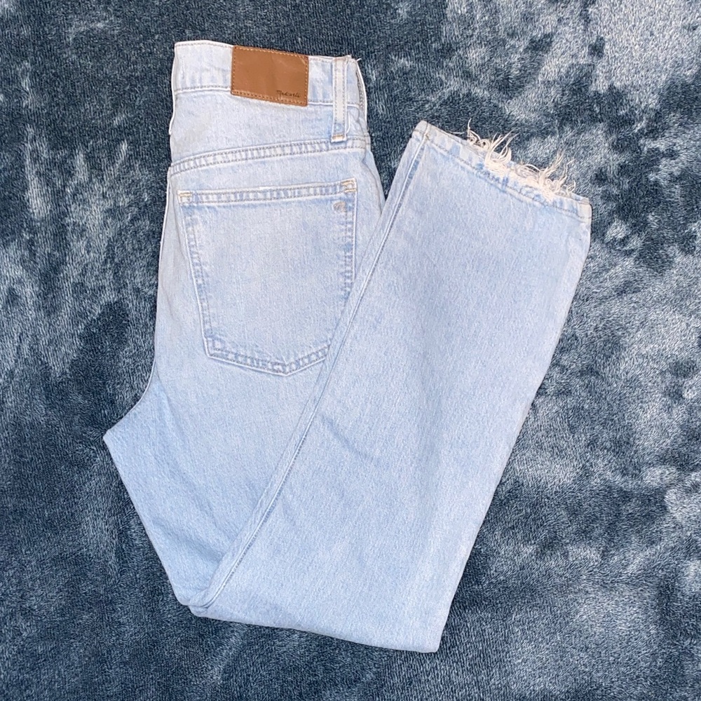 Madewell Light Wash Boot Cut Jeans
